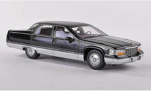 Cadillac Fleetwood Brougham 1/43 American Excellence schwarz/lumineuses-schwarz limitee edition 300 piece 1994 modellautos