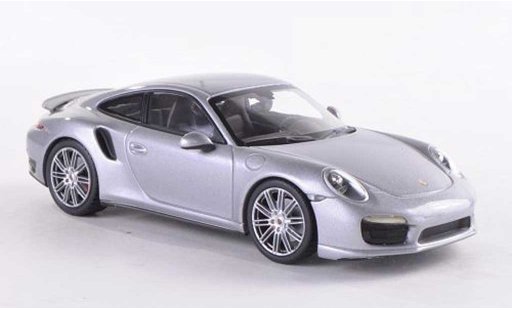 Porsche 911 Turbo 1/43 Minichamps grau 2013 modellautos