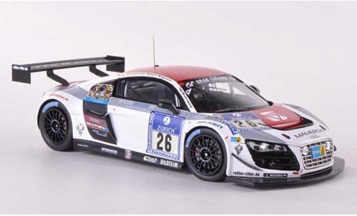 Audi R8 lms 1/43 Spark Ultra No.26 Mamerow Racing 24h ADAC Nurburgring 2012 modellautos