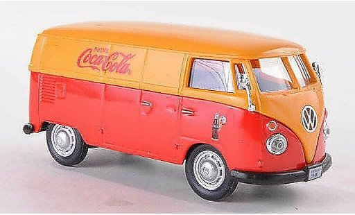 Volkswagen T1 B 1/43 Motor City Classics Kasten Coca-Cola rot/gelb 1962 modellautos