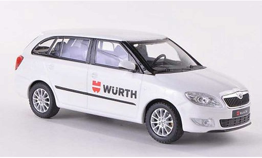 Skoda Fabia II 1/43 Abrex Combi Wurth modellautos