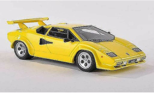 Lamborghini Countach LP 500 1/43 Look Smart gelb 1982 modellautos