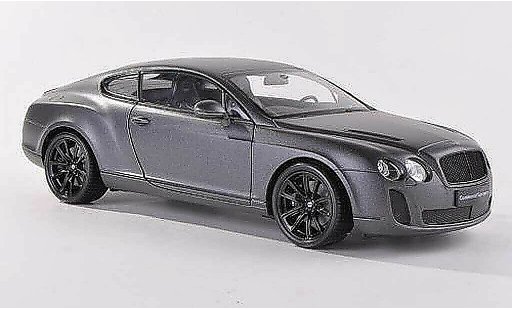Bentley Continental Supersports 1/18 Welly matt anthrazit LHD modellautos