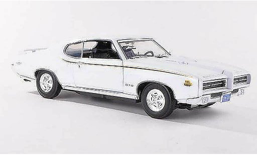 Pontiac GTO The Judge 1/18 Motormax weiss 1969 modellautos