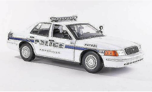 Ford Crown Police Interceptor 1/18 Motormax Asheville Polizei (USA) modellautos