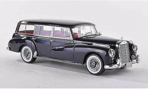 Mercedes 300 Coupe 1/43 Matrix (W186) Binz camionnette schwarz 1956 modellautos