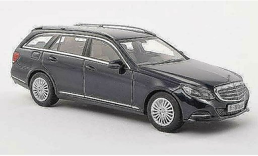 Mercedes Classe E T-Modell 1/43 Kyosho T-Modele (S212) schwarz-blau 2013 modellautos