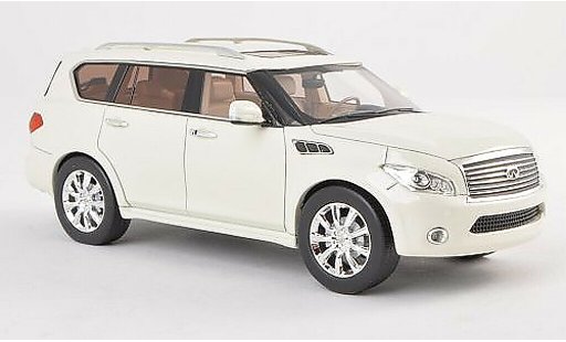 Infiniti QX56 Base 1/43 GLM weiss modellautos