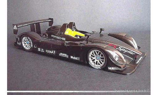 Porsche RS Spyder 1/18 Autoart presentation 07 carbone modellautos