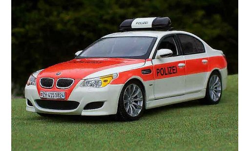 Bmw M5 safety car 1/18 Maisto E60 moto gp / police / polizei modellautos