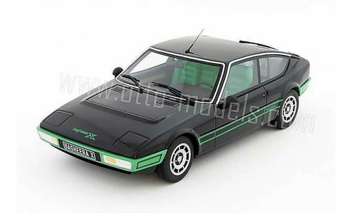Simca Bagheera X 1/18 Ottomobile 1978 schwarz bandes gr&Atilde;&frac14;ns modellautos