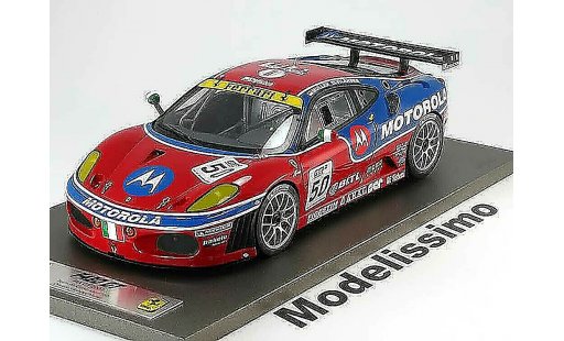 Ferrari F430 GT 1/18 BBR Models no.50 fia champions vilander muller 2007 motorola modellautos