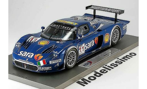 Maserati MC12 Base 1/18 BBR Models no.11 fia gt bertolini piccini 2007 modellautos