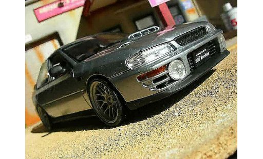 Subaru Impreza STI 1/18 Autoart GT Turbo wrx grau modellautos