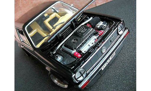 Volkswagen Golf GTI 1/18 Solido 1 swap moteur audi tt schwarz modellautos