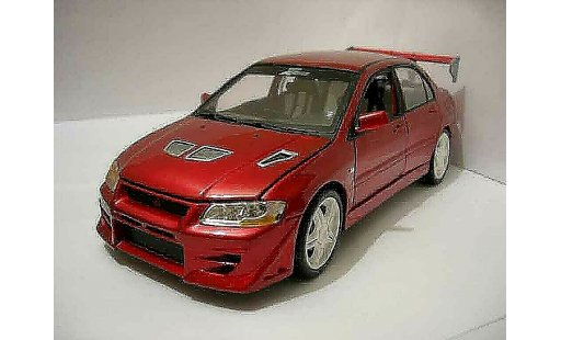 Mitsubishi Lancer Evolution VII 1/18 Ertl fast and furious rot modellautos