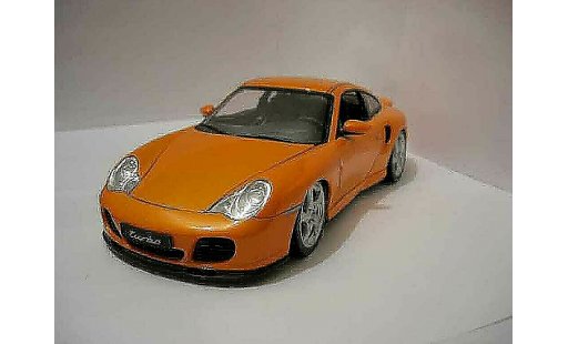 Porsche 911 Turbo 1/18 Hotworks orange modellautos