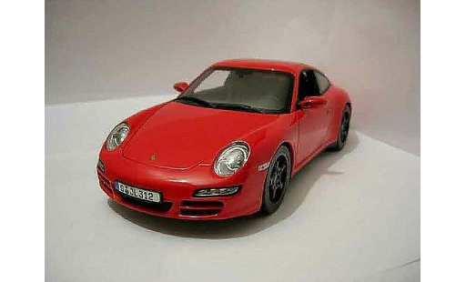 Porsche 911 4S 1/18 Norev rot modellautos