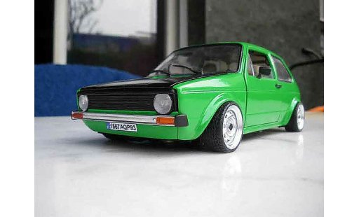 Volkswagen Golf GTI 1/18 Solido emeraude modellautos
