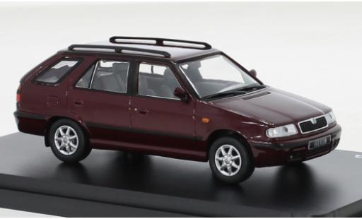 Modellautos Skoda Felicia 1/43 Abrex FL Combi metallise rot 1998 Skoda Felicia 1/43 Abrex FL Combi metallise rot 1998 modellautos