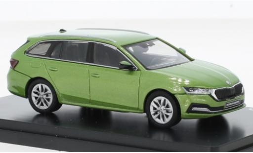 Modellautos Skoda Octavia 1/43 Abrex IV Combi metallise grün 2020 Skoda Octavia 1/43 Abrex IV Combi metallise grün 2020 modellautos