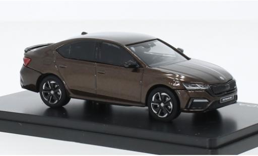 Modellautos Skoda Octavia 1/43 Abrex IV RS metallise brun 2020 Skoda Octavia 1/43 Abrex IV RS metallise brun 2020 modellautos