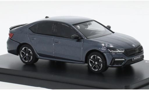 Modellautos Skoda Octavia 1/43 Abrex IV RS metallise grau 2020 Skoda Octavia 1/43 Abrex IV RS metallise grau 2020 modellautos