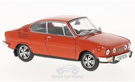 Skoda 110 1/43 Abrex R rot 1980 modellautos