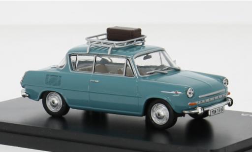 Modellautos Skoda 110 1/43 Abrex 0MBX blau 1969 1:43 Skoda 110 1/43 Abrex 0MBX blau 1969 1:43 modellautos