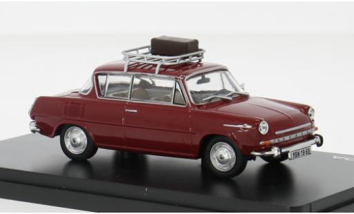 Modellautos Skoda 110 1/43 Abrex 0MBX rot 1969 1:43 Skoda 110 1/43 Abrex 0MBX rot 1969 1:43 modellautos