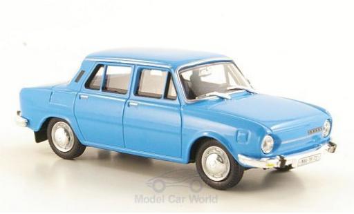 Skoda 110 1/43 Abrex L blau 1973 modellautos