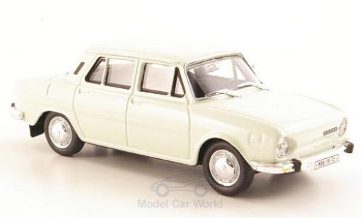 Modellautos Skoda 110 1/43 Abrex L weiss 1973 Skoda 110 1/43 Abrex L weiss 1973 modellautos