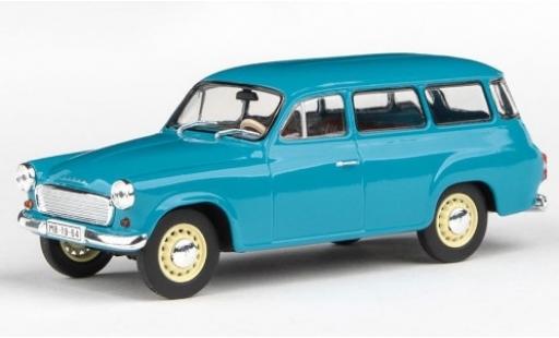 Skoda 120 1/43 Abrex 2 blau 1964 modellautos