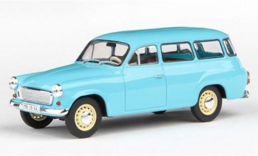 Skoda 120 1/43 Abrex 2 blau 1964 modellautos