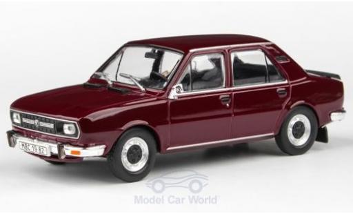 Skoda 120 1/43 Abrex L rot 1982 modellautos
