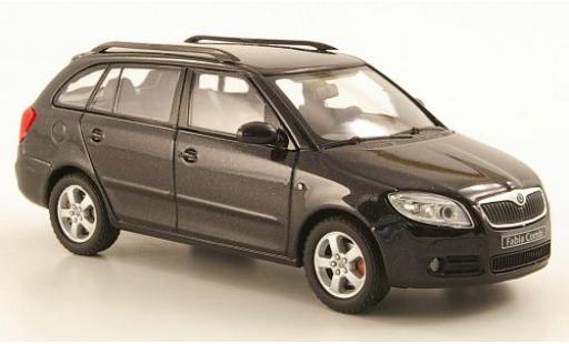 Modellautos Skoda Fabia 1/43 Abrex II Combi mettalic schwarz Skoda Fabia 1/43 Abrex II Combi mettalic schwarz modellautos