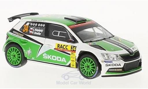 Modellautos Skoda Fabia 1/43 Abrex III R5 No.34 Rallye WM Rallye Catalunya 2016 J.Kopecky/P.Dresler Skoda Fabia 1/43 Abrex III R5 No.34 Rallye WM Rallye Catalunya 2016 J.Kopecky/P.Dresler modellautos