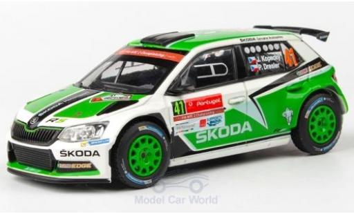 Modellautos Skoda Fabia 1/43 Abrex III R5 No.41 Rallye WM Rallye Portugal 2016 J.Kopecky/P.Dresler Skoda Fabia 1/43 Abrex III R5 No.41 Rallye WM Rallye Portugal 2016 J.Kopecky/P.Dresler modellautos