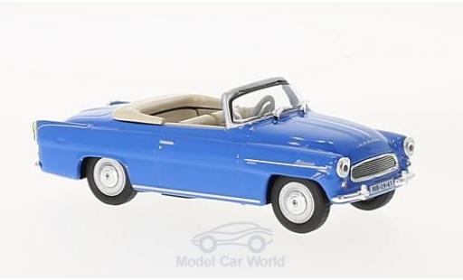 Modellautos Skoda Felicia 1/43 Abrex Roadster blau 1963 Skoda Felicia 1/43 Abrex Roadster blau 1963 modellautos