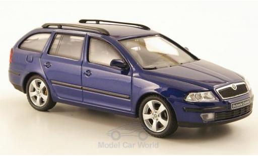Modellautos Skoda Octavia 1/43 Abrex Combi blau 2004 Skoda Octavia 1/43 Abrex Combi blau 2004 modellautos