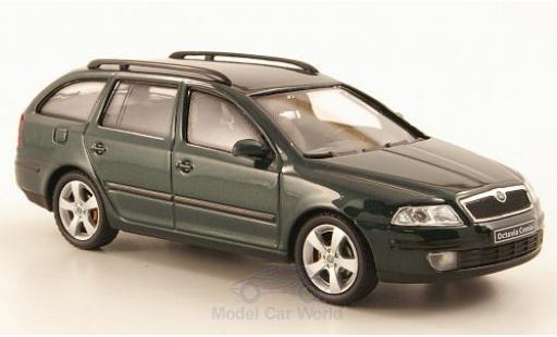 Modellautos Skoda Octavia Combi 1/43 Abrex Combi mettalic grün 2004 Skoda Octavia Combi 1/43 Abrex Combi mettalic grün 2004 modellautos