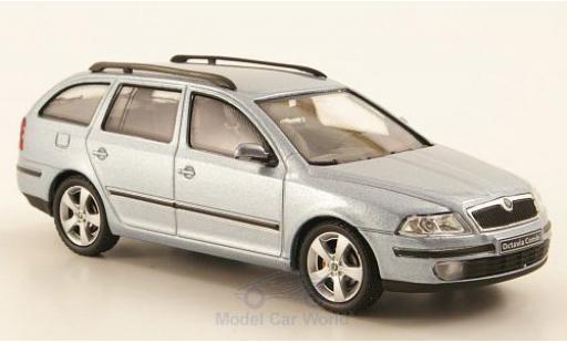 Modellautos Skoda Octavia 1/43 Abrex Combi mettalic blau 2004 Skoda Octavia 1/43 Abrex Combi mettalic blau 2004 modellautos