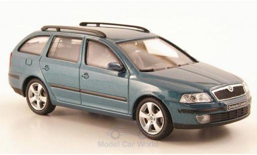 Modellautos Skoda Octavia 1/43 Abrex Combi mettalic grün 2004 Skoda Octavia 1/43 Abrex Combi mettalic grün 2004 modellautos