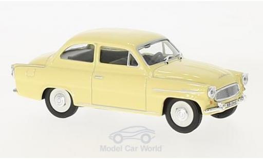 Modellautos Skoda Octavia 1/43 Abrex gelb 1963 Skoda Octavia 1/43 Abrex gelb 1963 modellautos