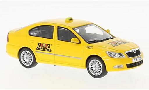 Skoda Octavia 1/43 Abrex II FL AAA Taxi 2008 modellautos