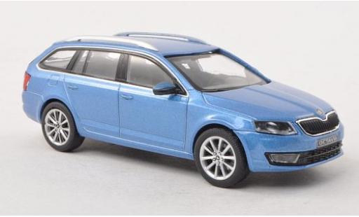 Modellautos Skoda Octavia 1/43 Abrex III Combi mettalic blau 2013 Skoda Octavia 1/43 Abrex III Combi mettalic blau 2013 modellautos
