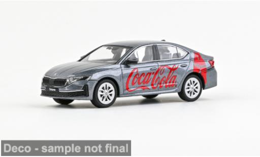 Modellautos Skoda Octavia 1/43 Abrex IV FL grau 2024 Coca Cola 1:43 Skoda Octavia 1/43 Abrex IV FL grau 2024 Coca Cola 1:43 modellautos