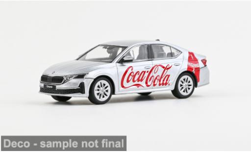 Modellautos Skoda Octavia 1/43 Abrex IV FL silber 2024 Coca Cola 1:43 Skoda Octavia 1/43 Abrex IV FL silber 2024 Coca Cola 1:43 modellautos
