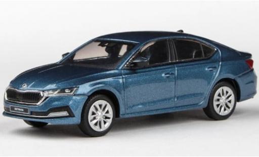 Skoda Octavia 1/43 Abrex IV metallise blau 2020 1:43 modellautos
