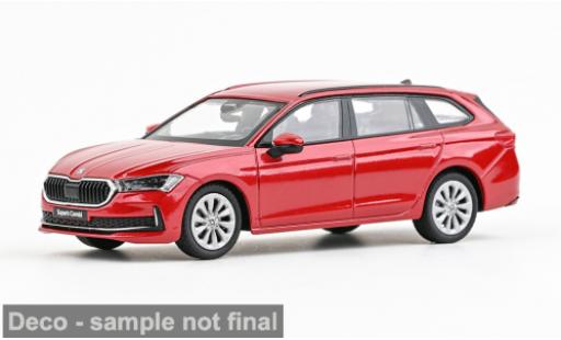 Modellautos Skoda Superb 1/43 Abrex VI rot 2023 1:43 Skoda Superb 1/43 Abrex VI rot 2023 1:43 modellautos